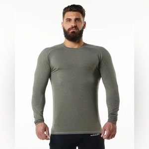ALPHALETE EVO EPAULETTE LONG SLEEVE TEE